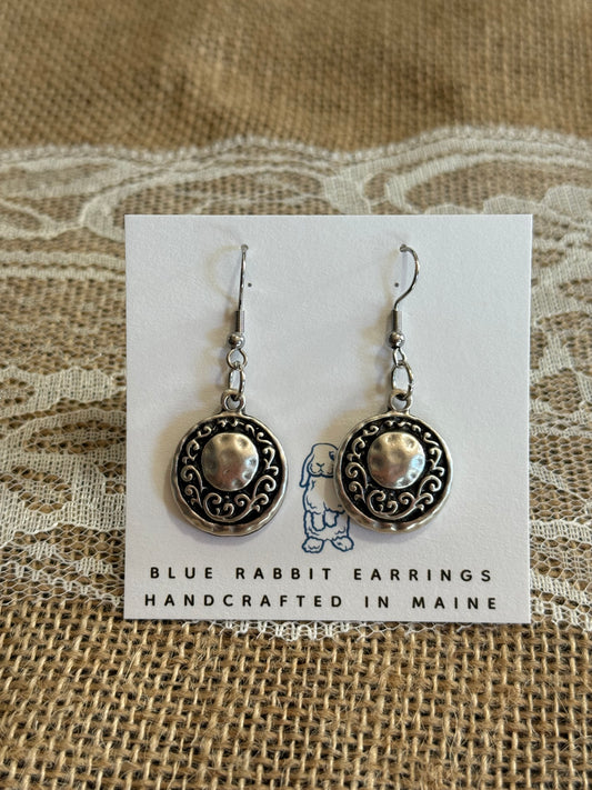 Antique Silver Earrings