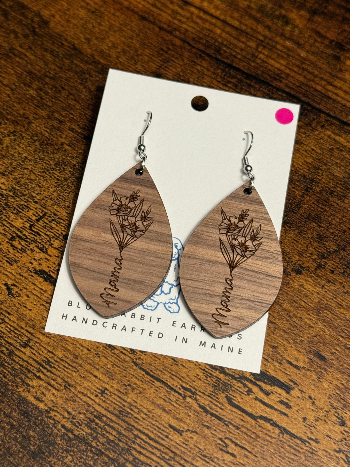 Walnut Mama Earrings