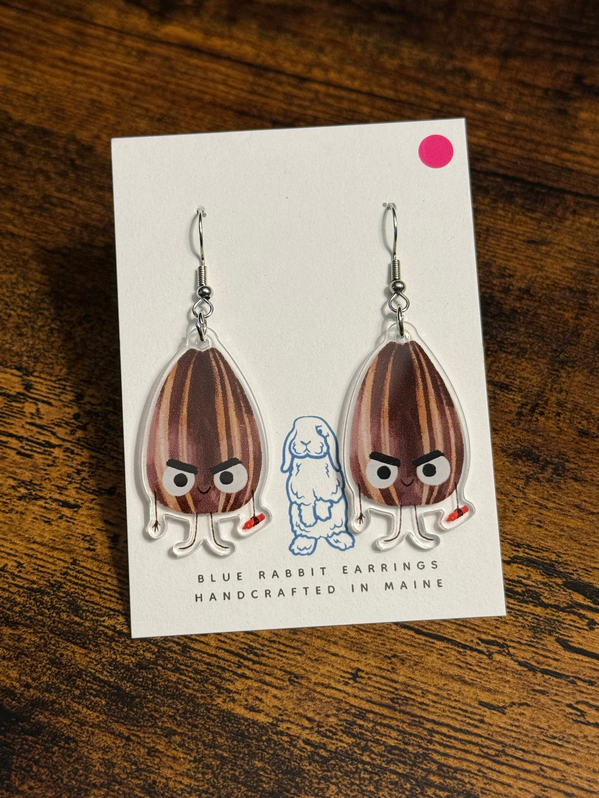 Acrylic Bad Seed Earrings