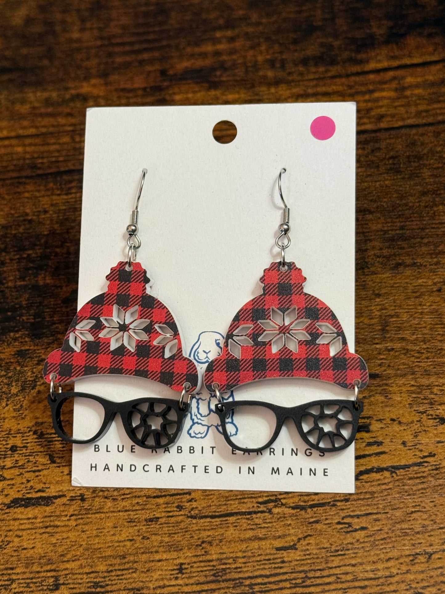 Acrylic ‘Ralphie’ Earrings