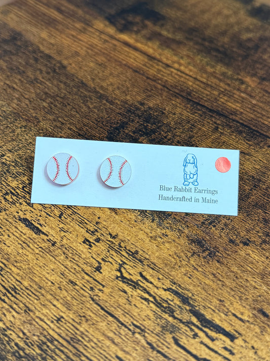 Acrylic Baseball Studs