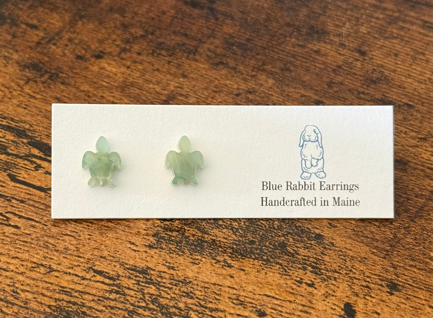 Acrylic Turtle Studs