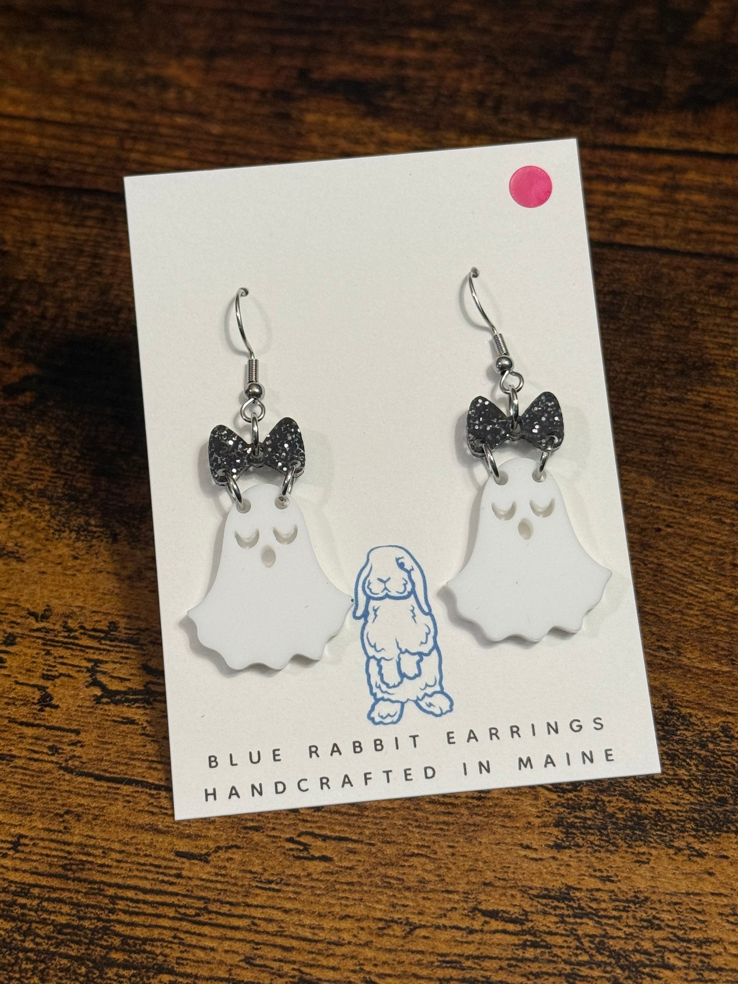 Acrylic Ghost Earrings