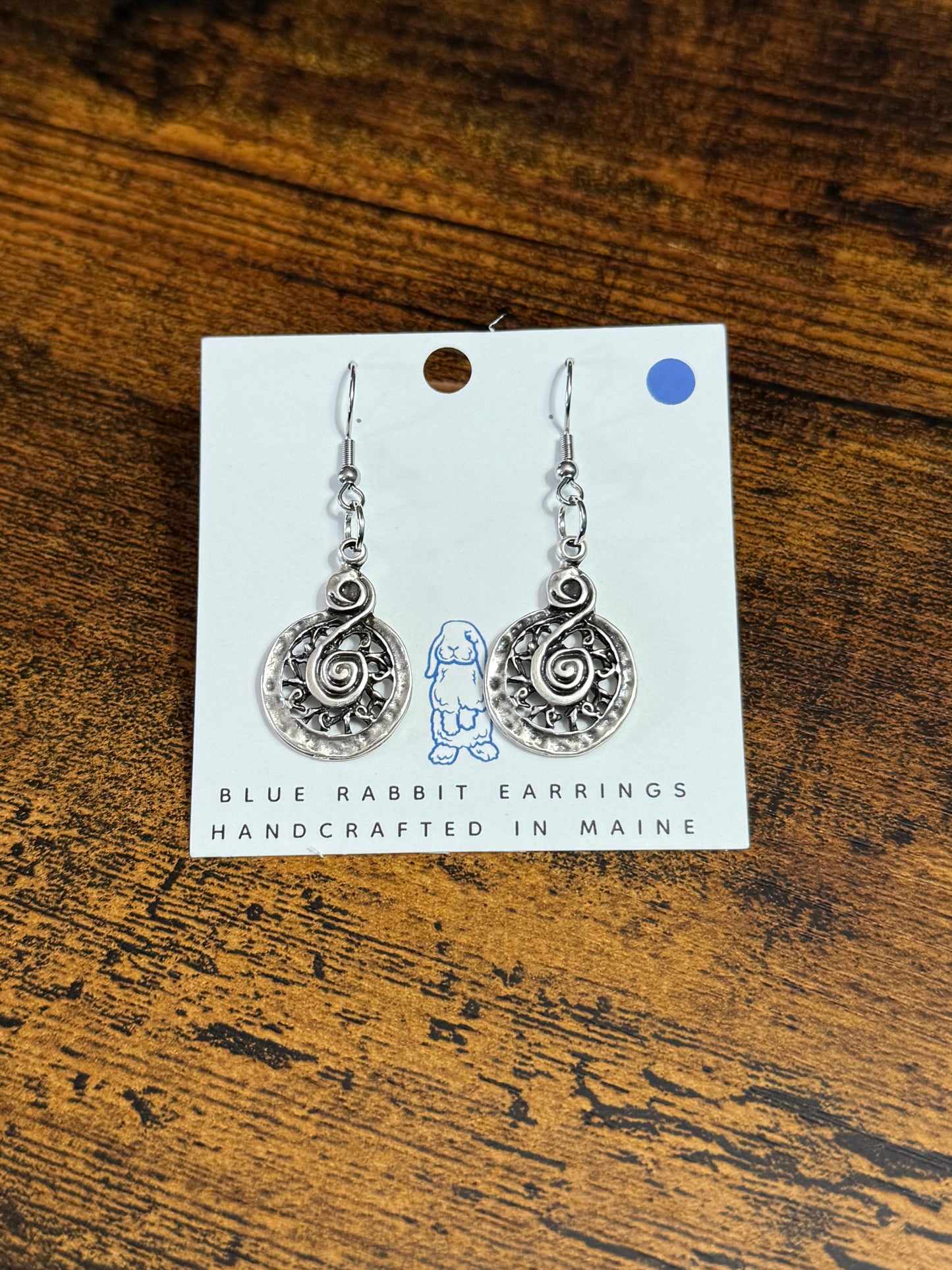 Antique Silver Earrings