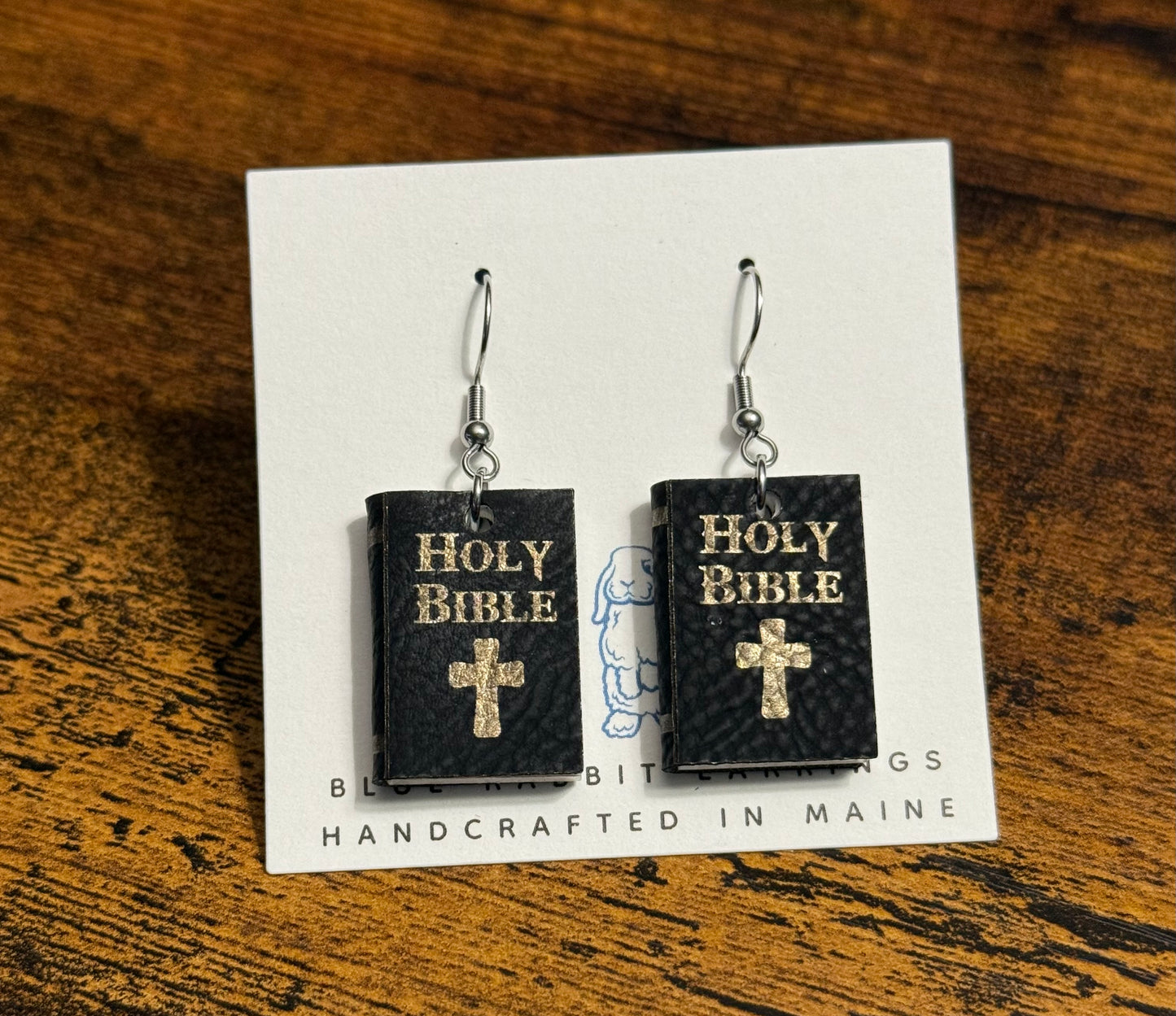 Holy Bible Earrings