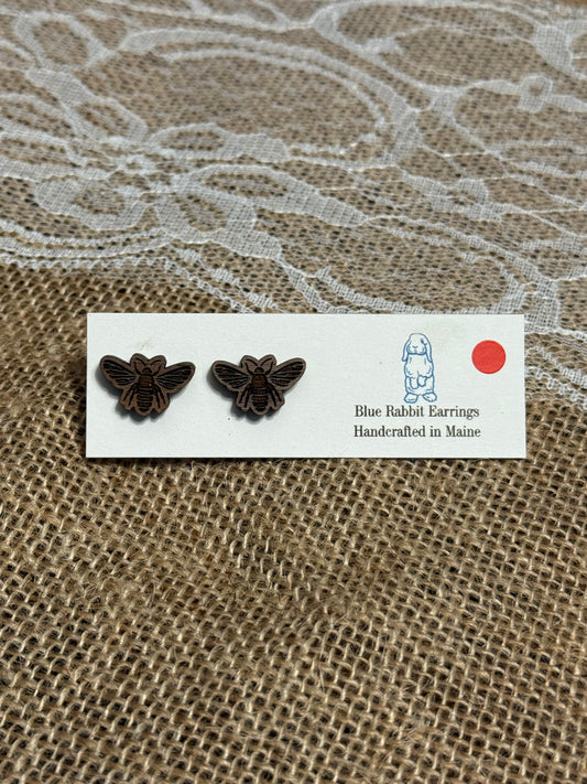 Walnut Bee Studs