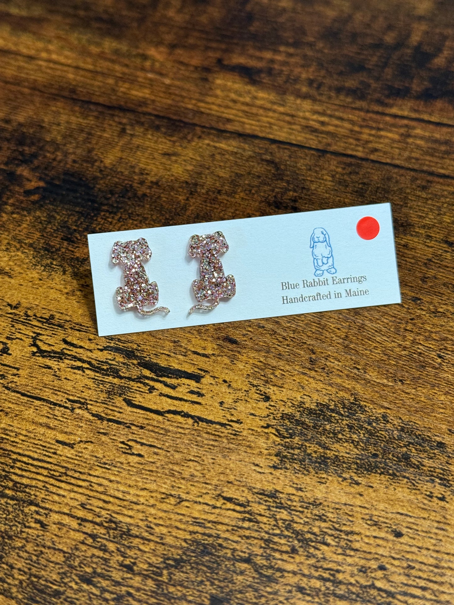 Acrylic Dog Studs