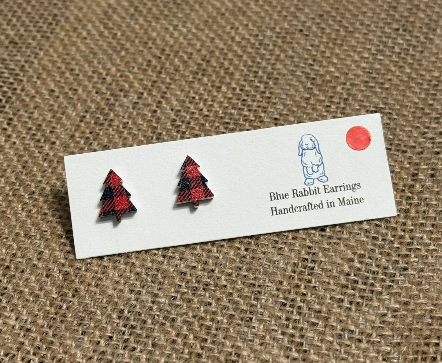 Acrylic Buffalo Paid Tree Studs