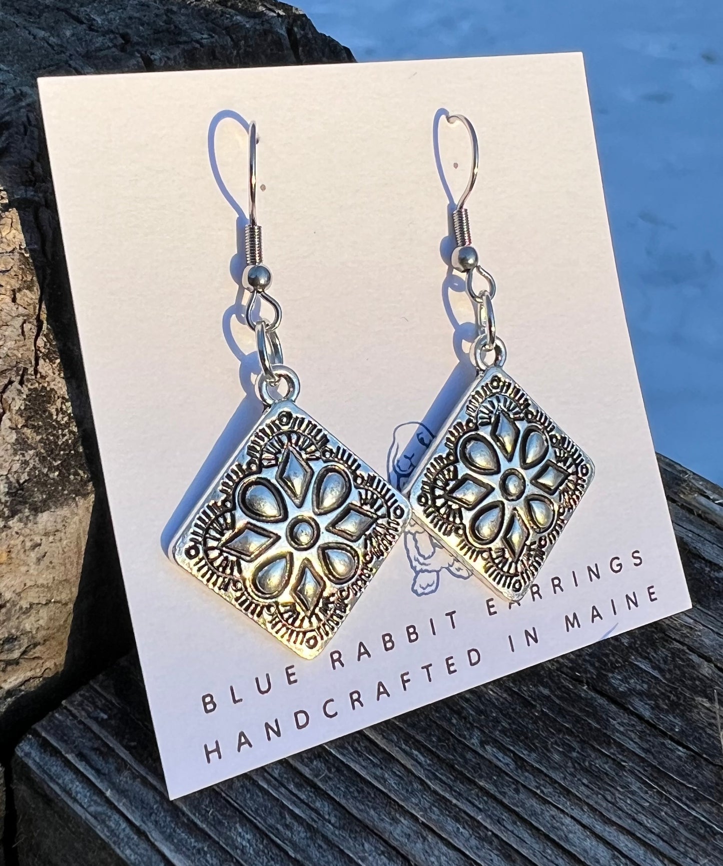 Antique Silver Earrings