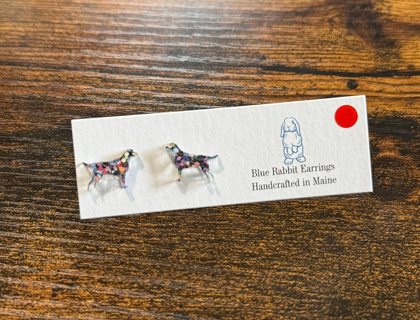 Acrylic Dog Studs