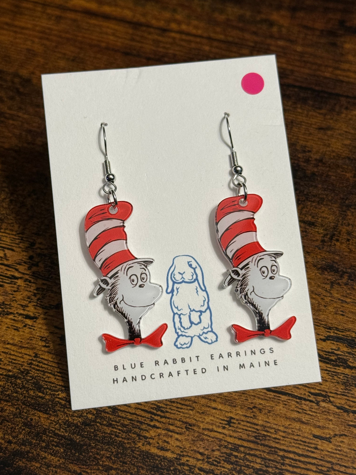 Acrylic Cat Earrings