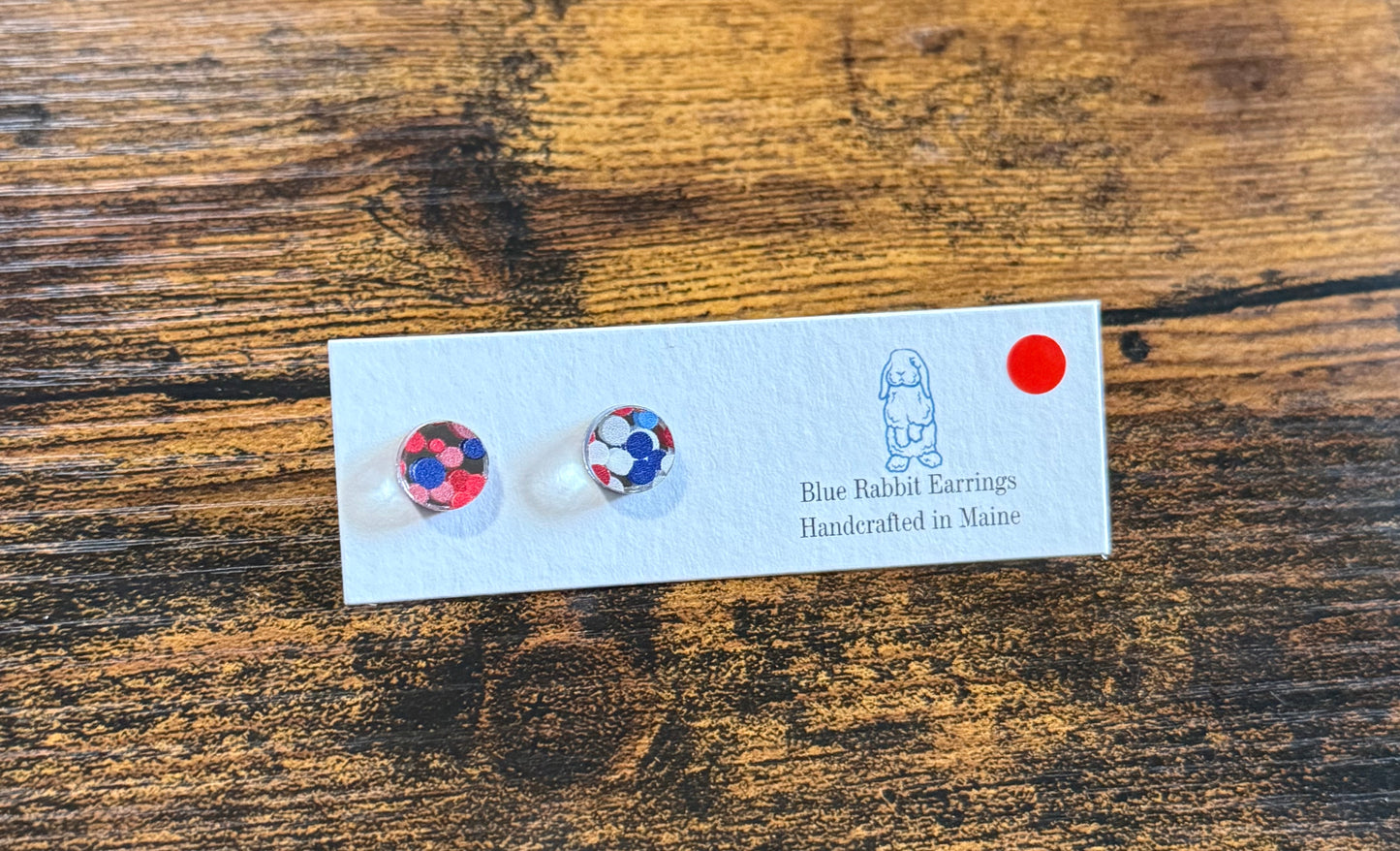 Acrylic Patriotic Studs