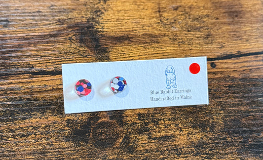 Acrylic Patriotic Studs