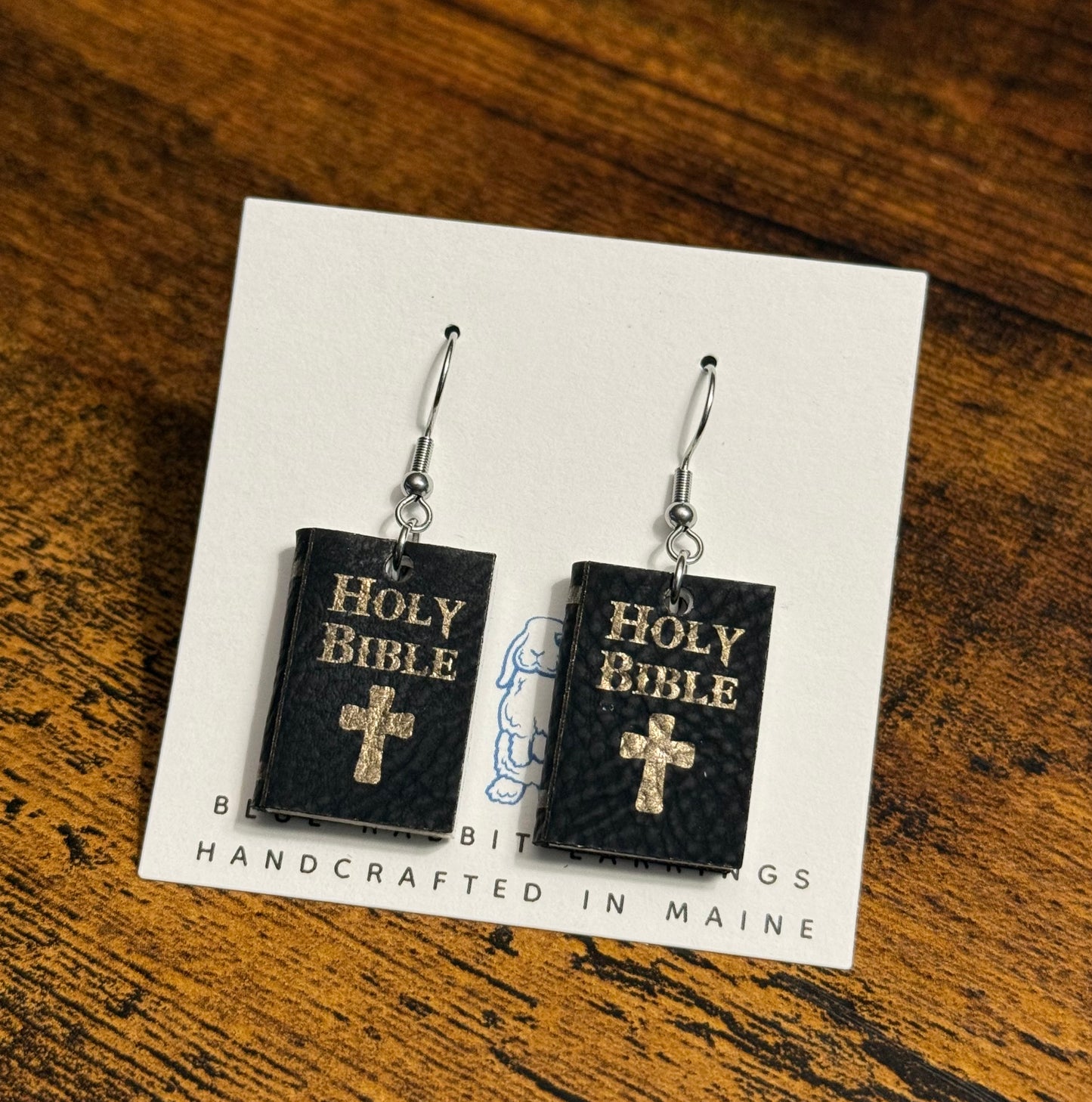 Holy Bible Earrings