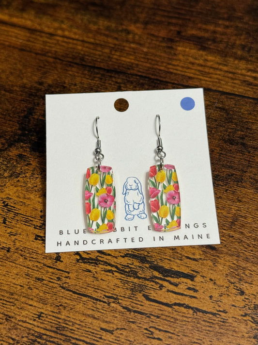 Acrylic Tulip Earrings