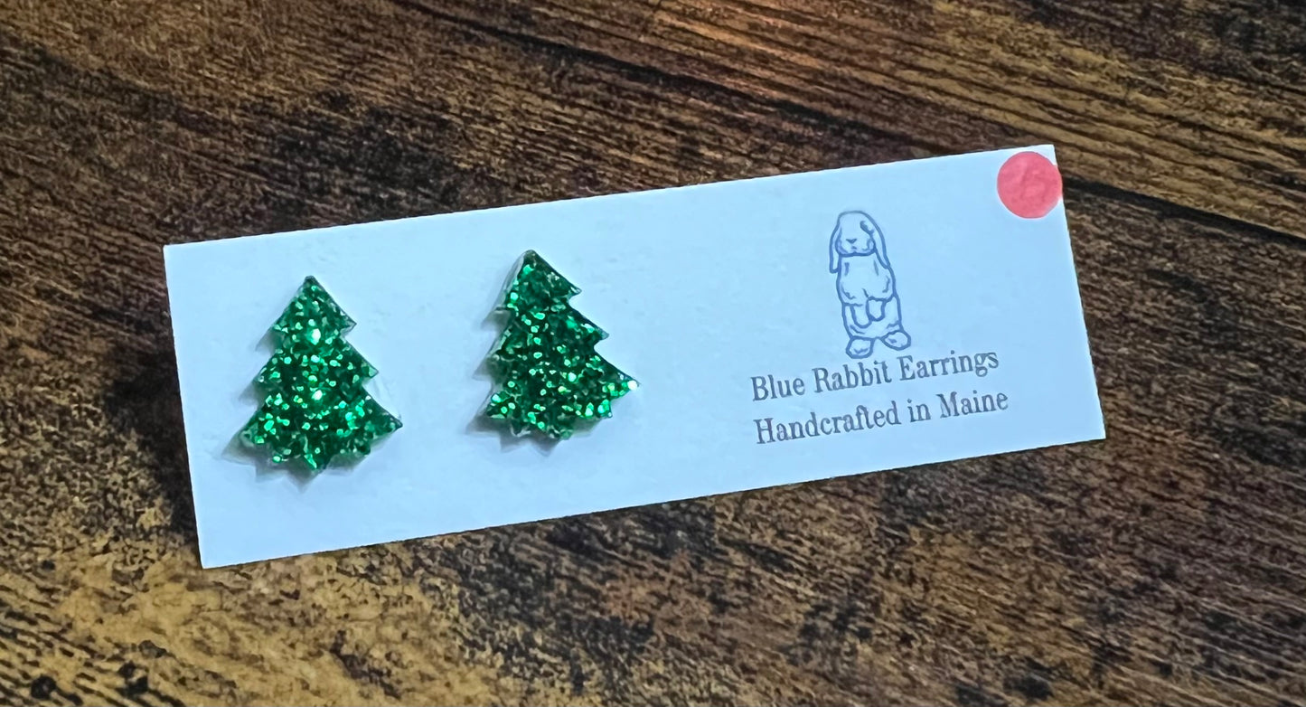 Acrylic Tree Studs