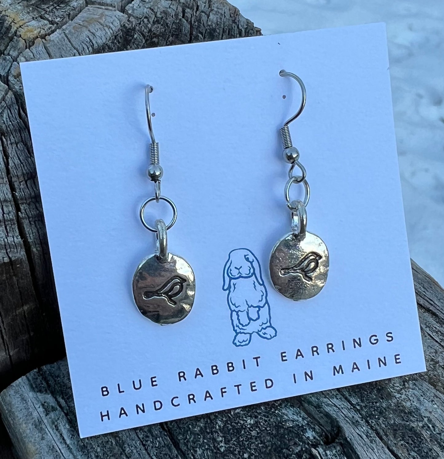 Silver Bird Earrings