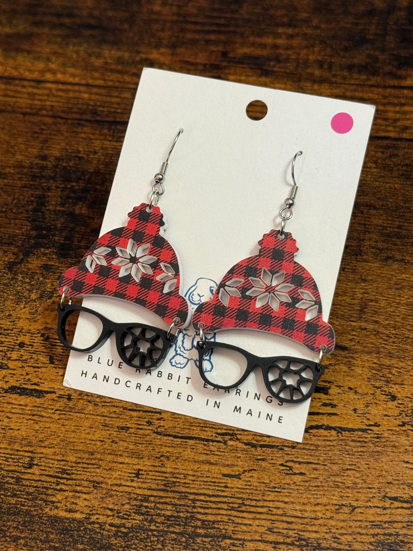 Acrylic ‘Ralphie’ Earrings