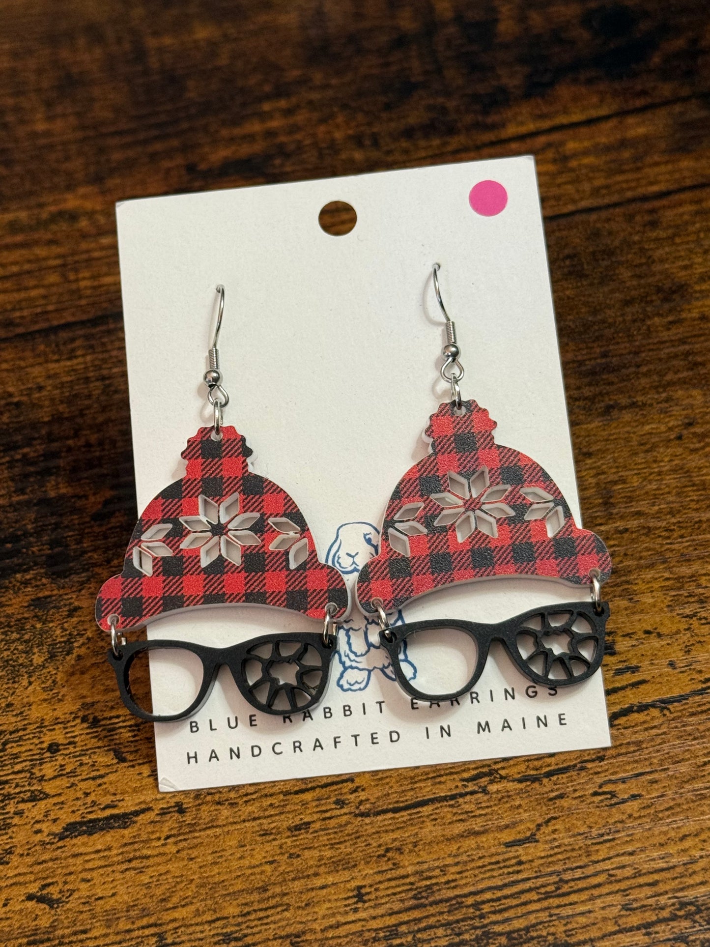 Acrylic ‘Ralphie’ Earrings