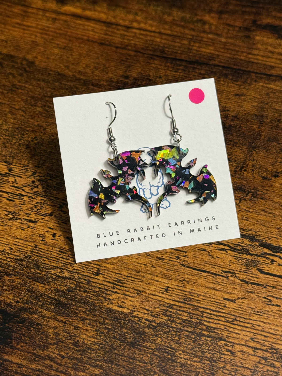 Acrylic Dragon Earrings
