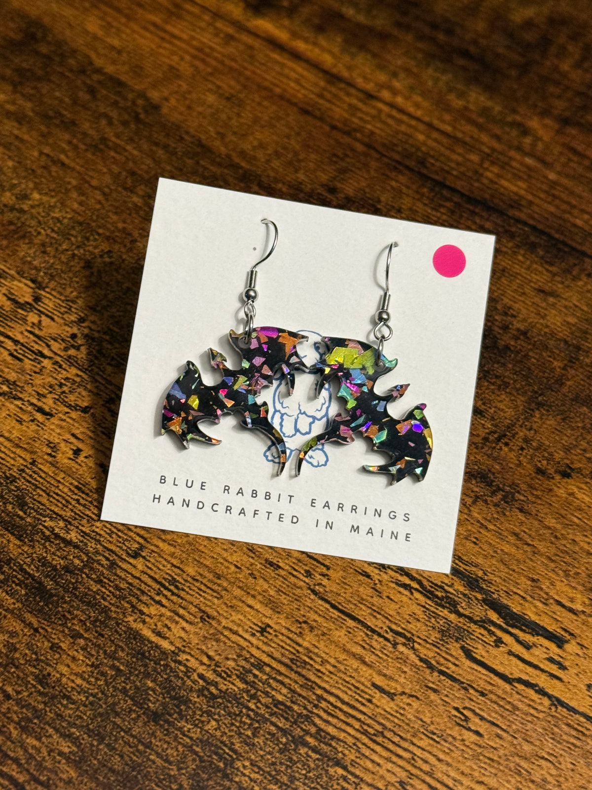 Acrylic Dragon Earrings