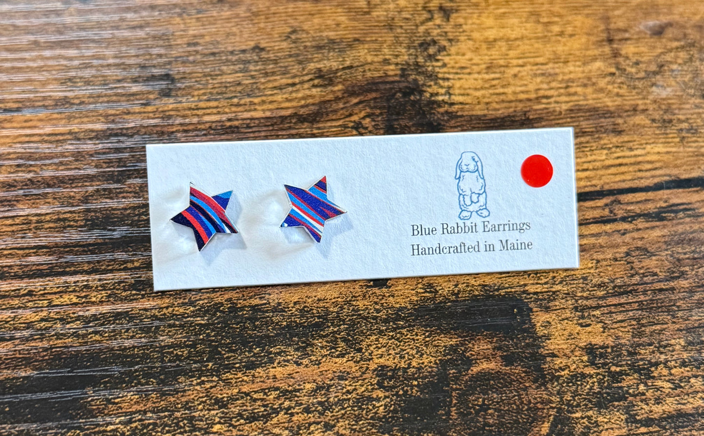 Acrylic Star Studs