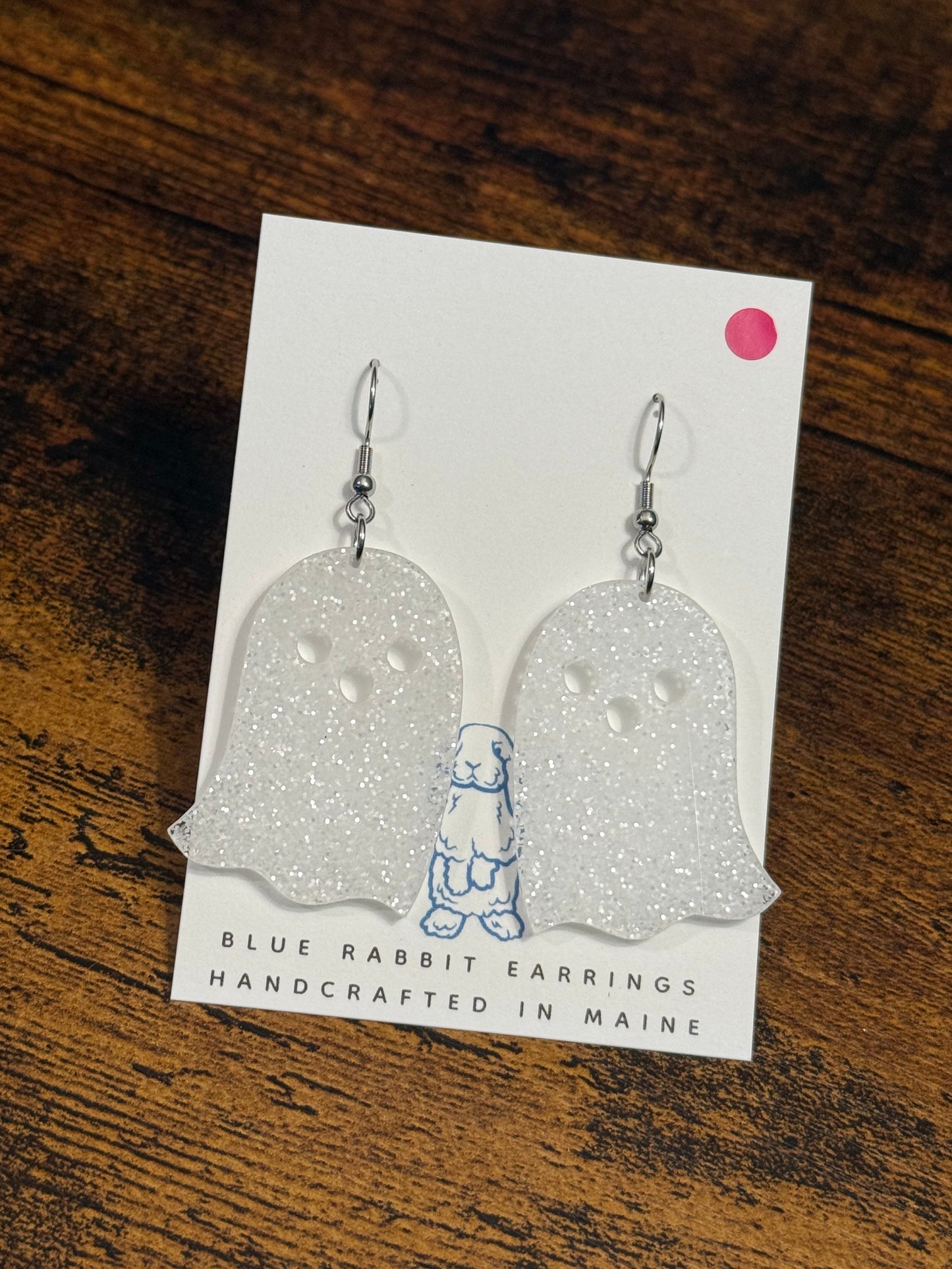 Acrylic Ghost Earrings