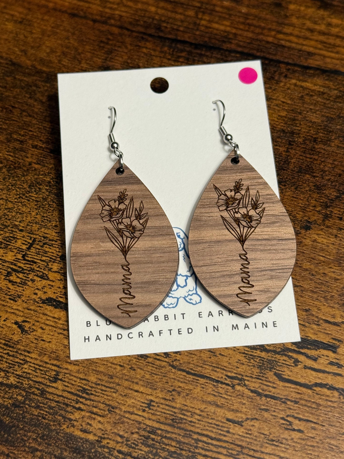 Walnut Mama Earrings