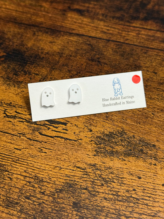 Acrylic Ghost Studs