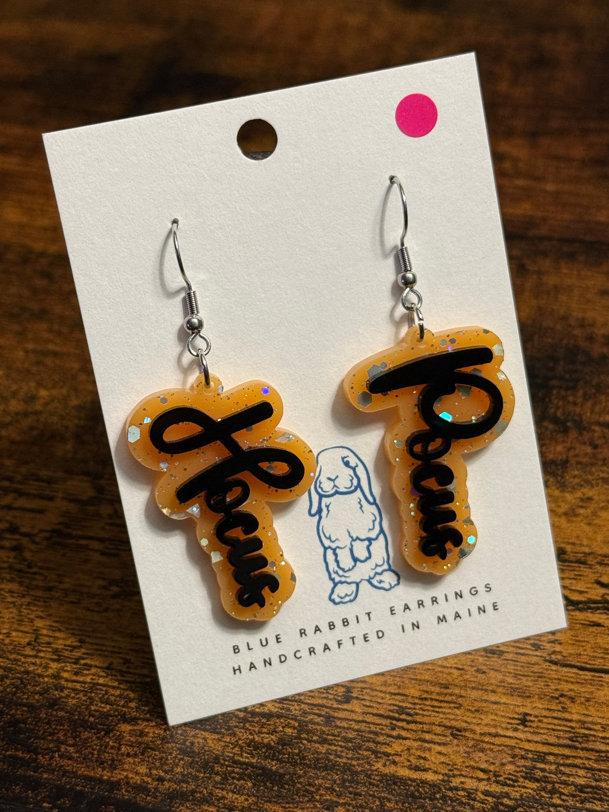 Acrylic Hocus Pocus Earrings