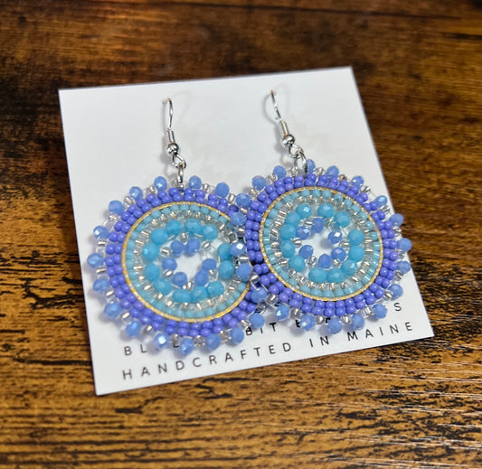 Hyacinth Beaded Earrings