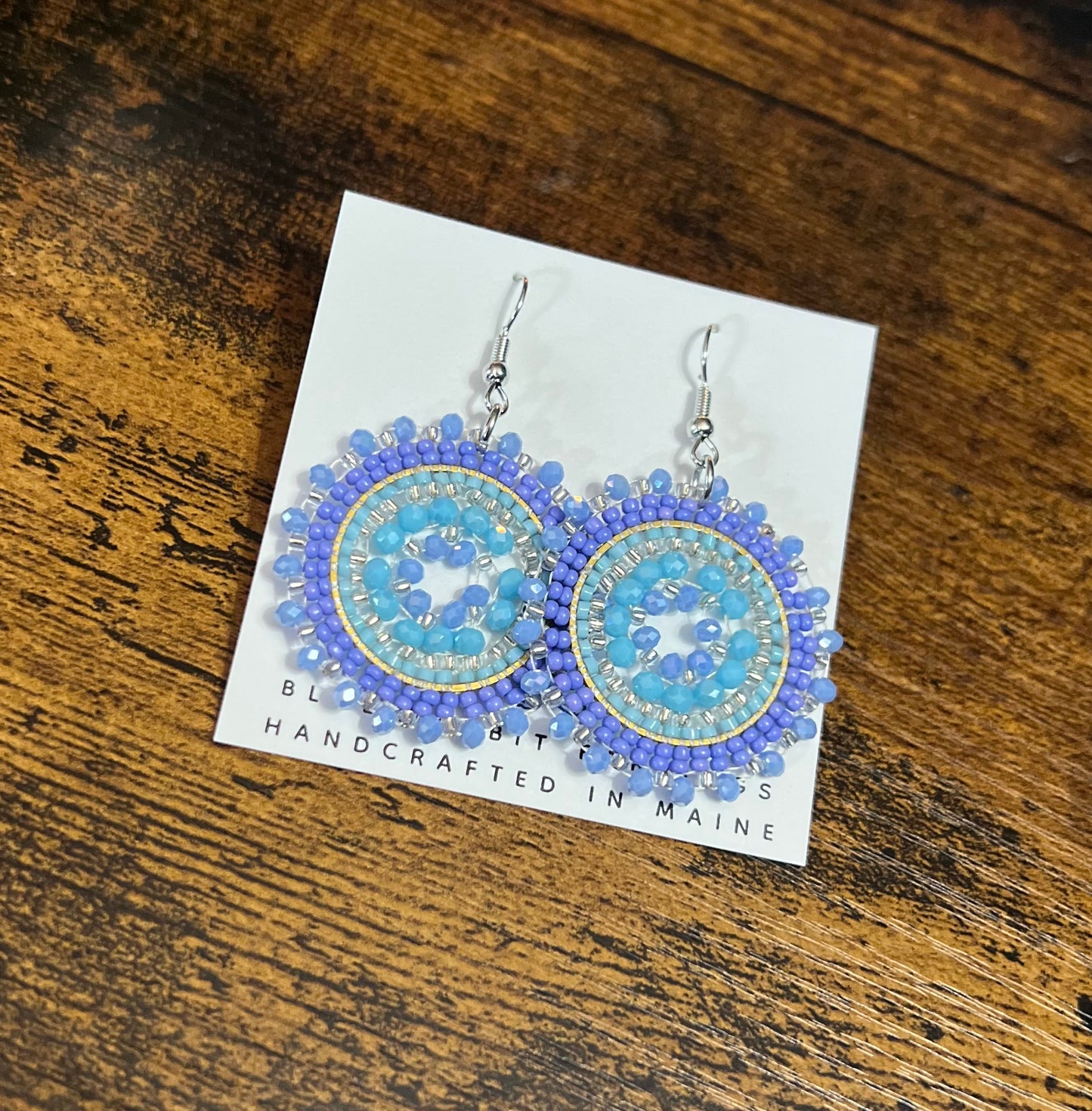 Hyacinth Beaded Earrings