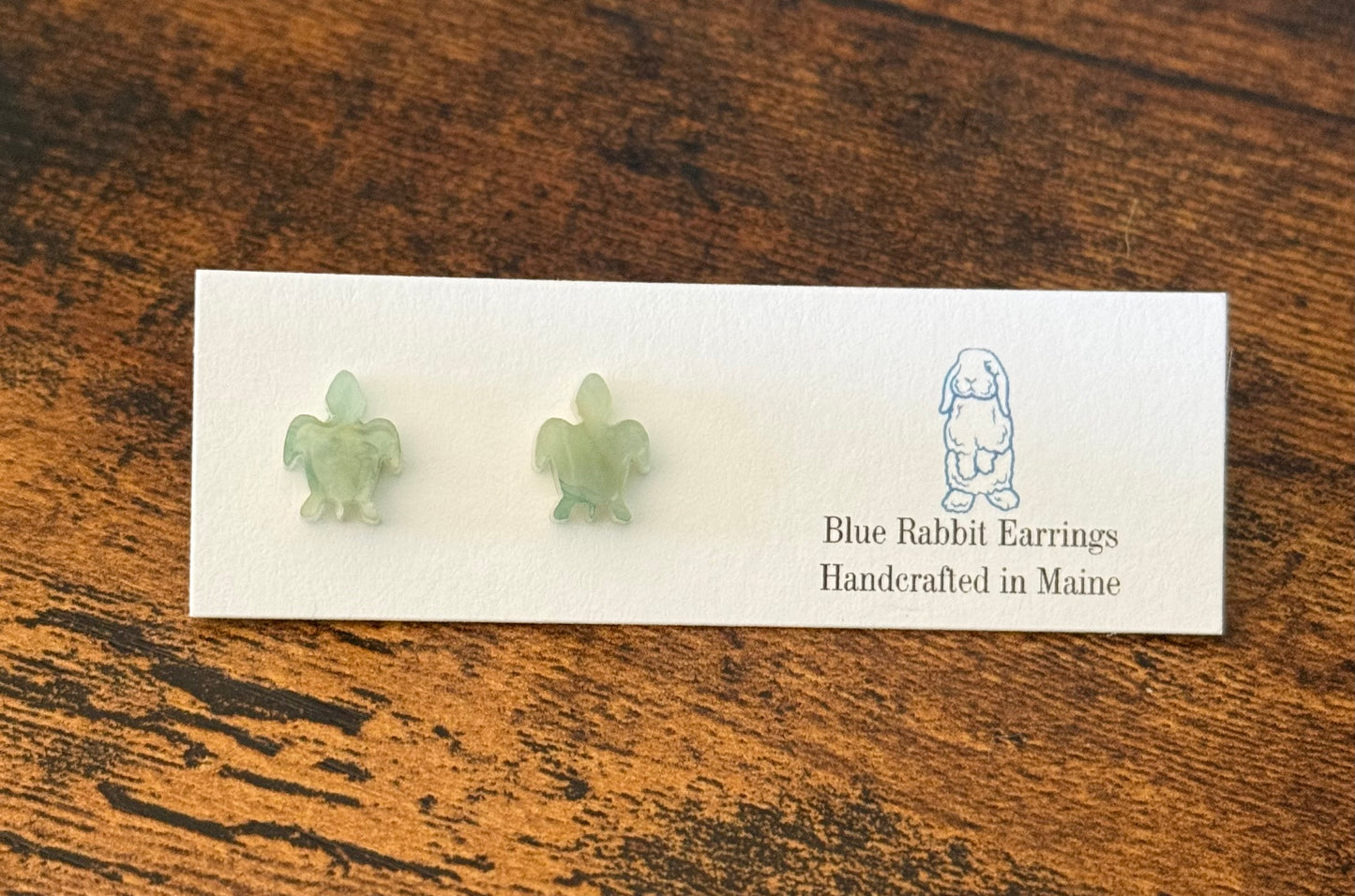 Acrylic Turtle Studs