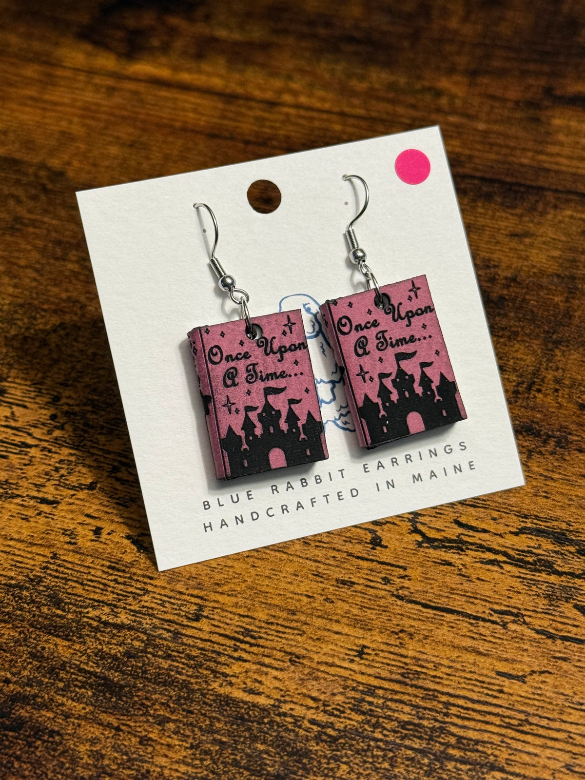Leather Fairytale Earrings