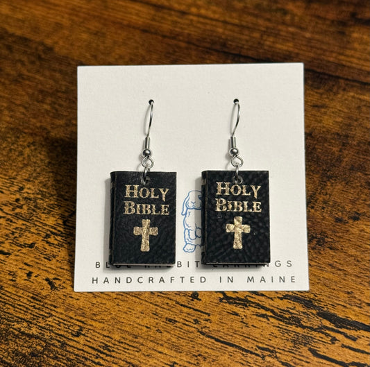 Holy Bible Earrings