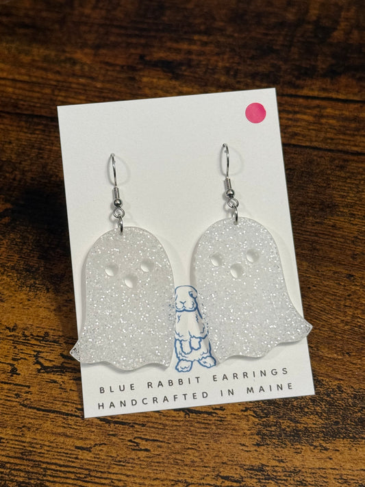 Acrylic Ghost Earrings