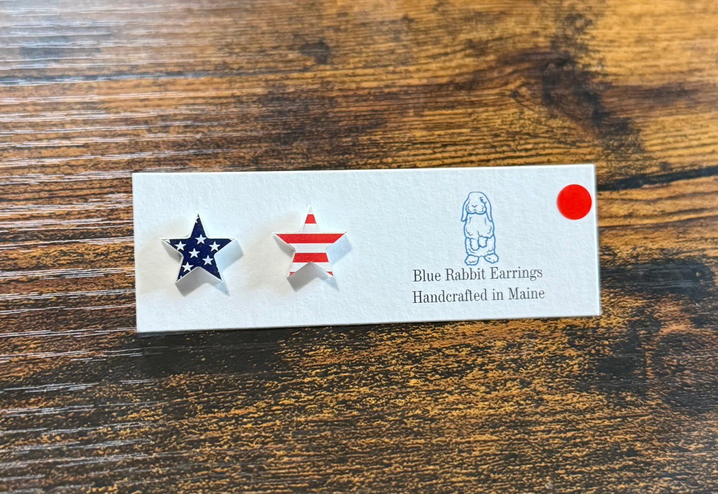 Acrylic Star Studs