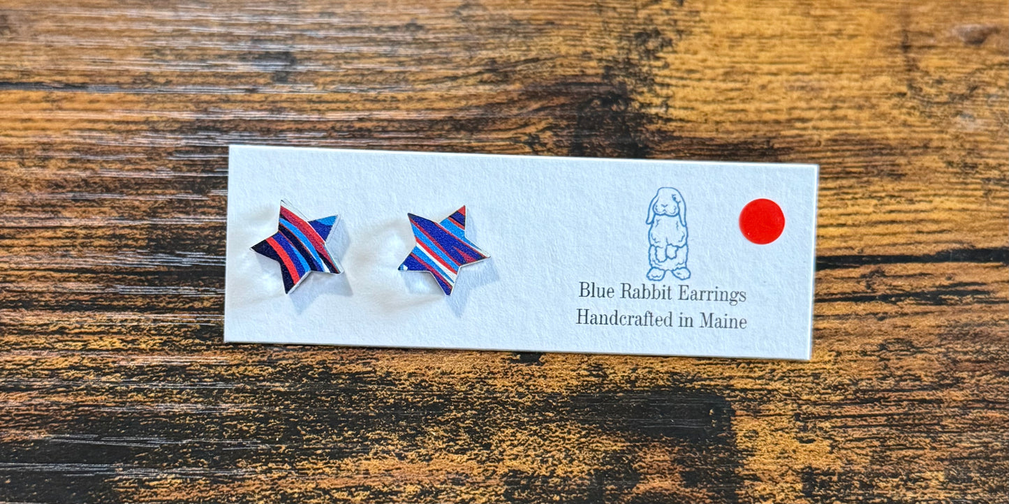 Acrylic Star Studs