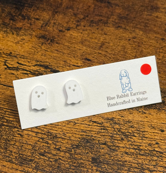 Acrylic Ghost Studs