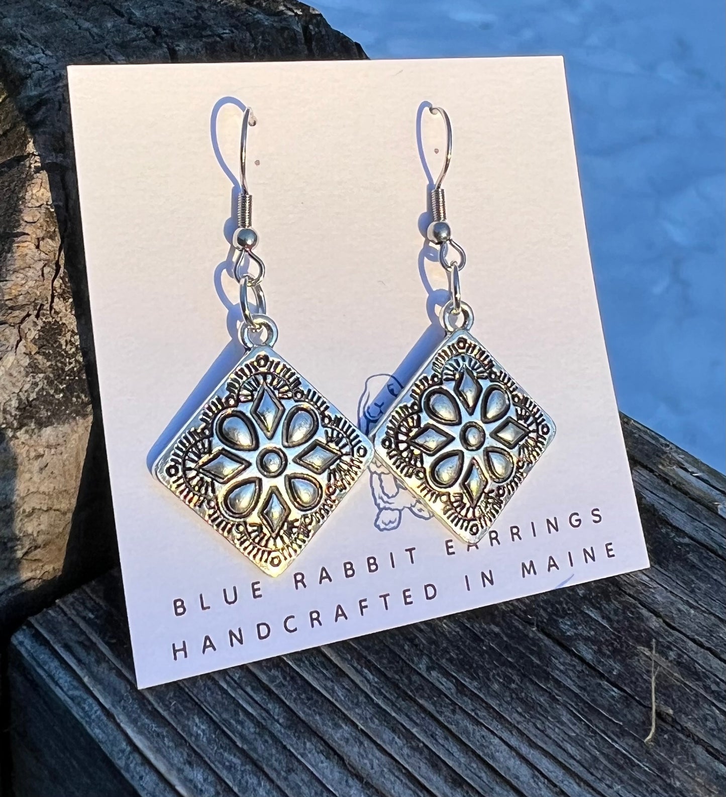 Antique Silver Earrings