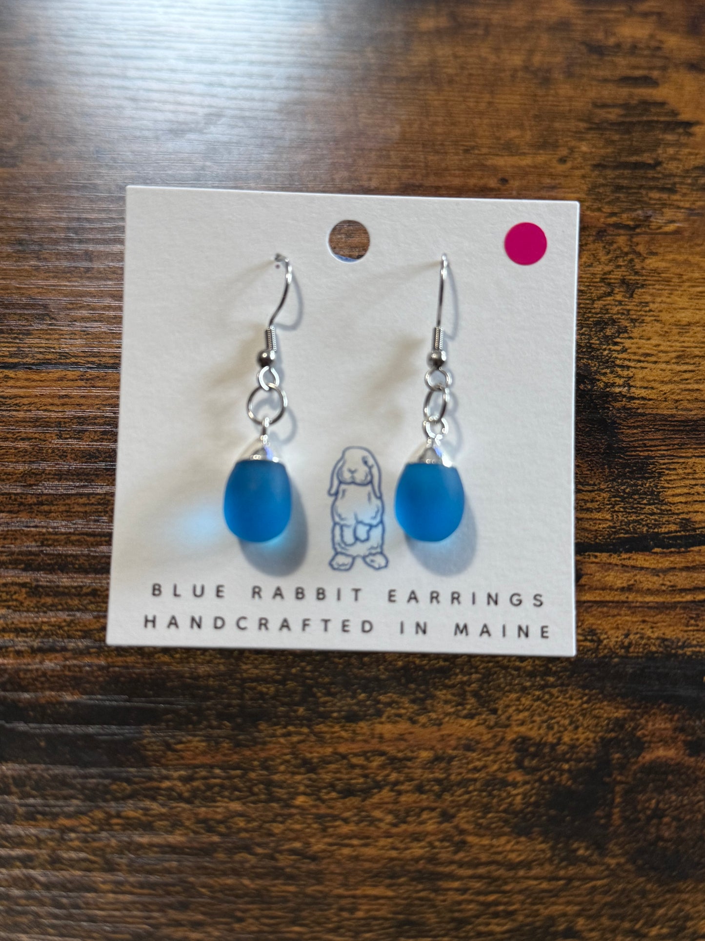 Sky Blue Chalcedony Earrings