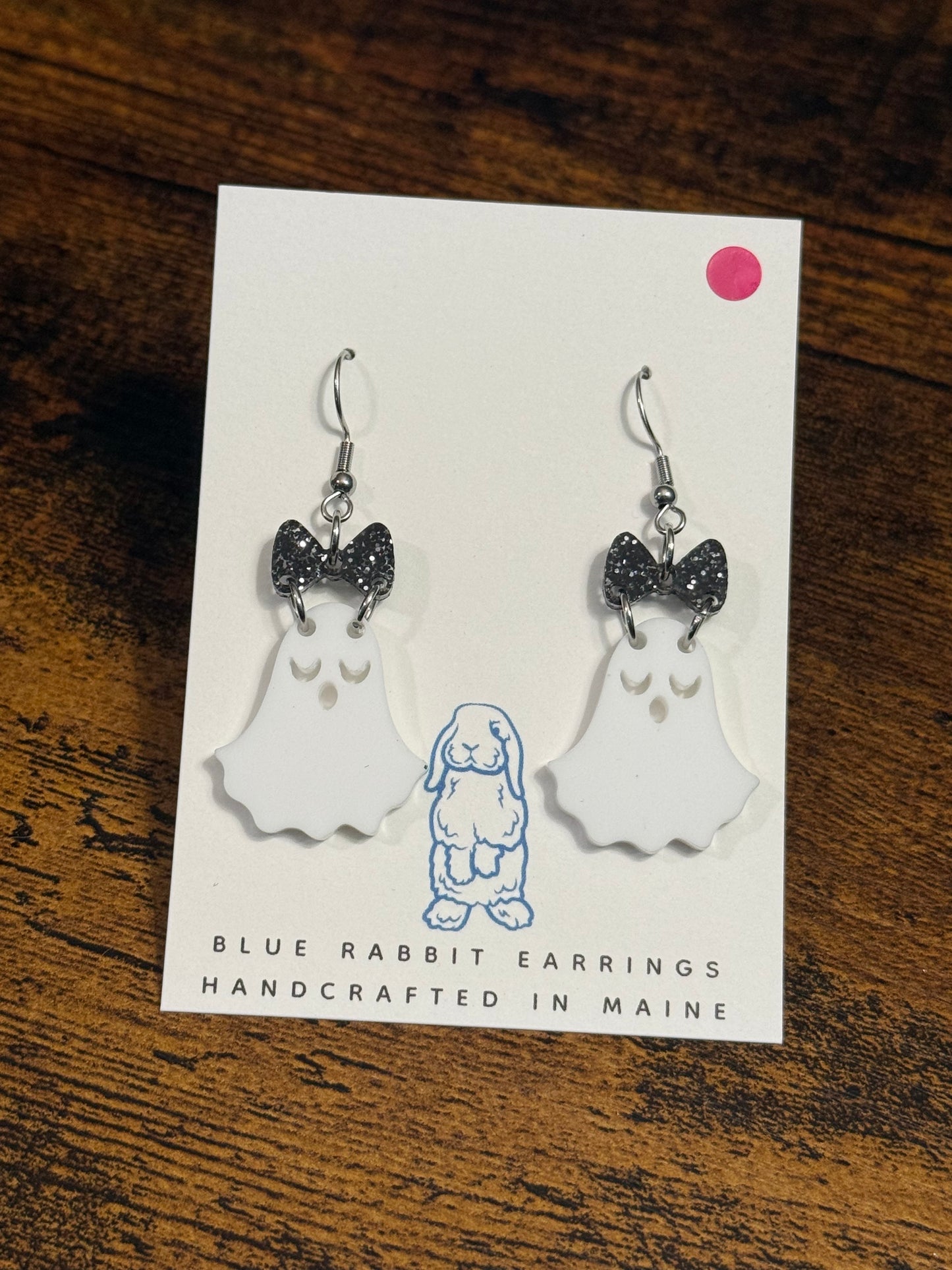 Acrylic Ghost Earrings