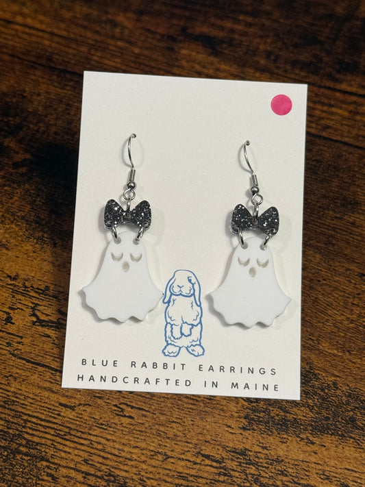 Acrylic Ghost Earrings