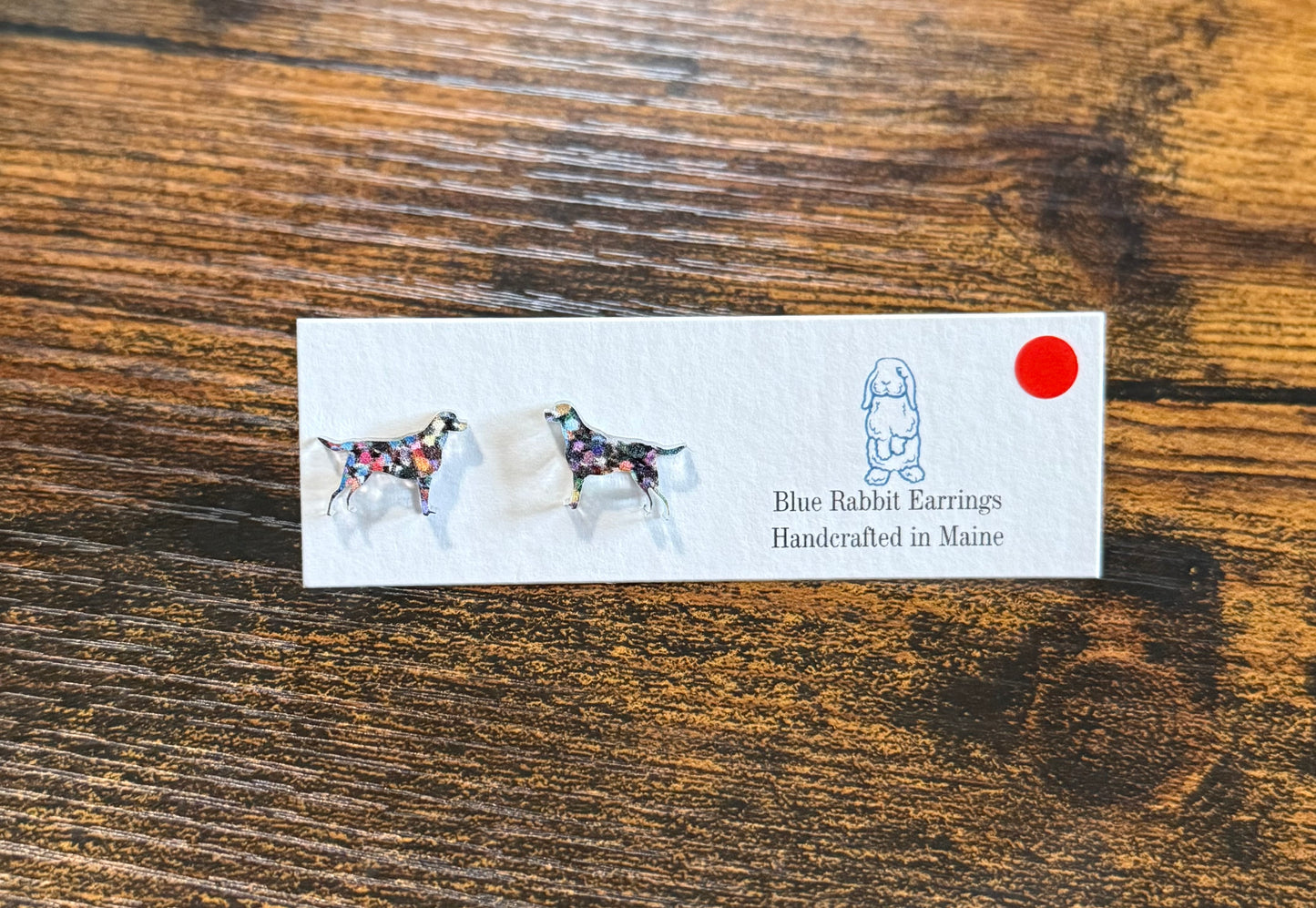 Acrylic Dog Studs