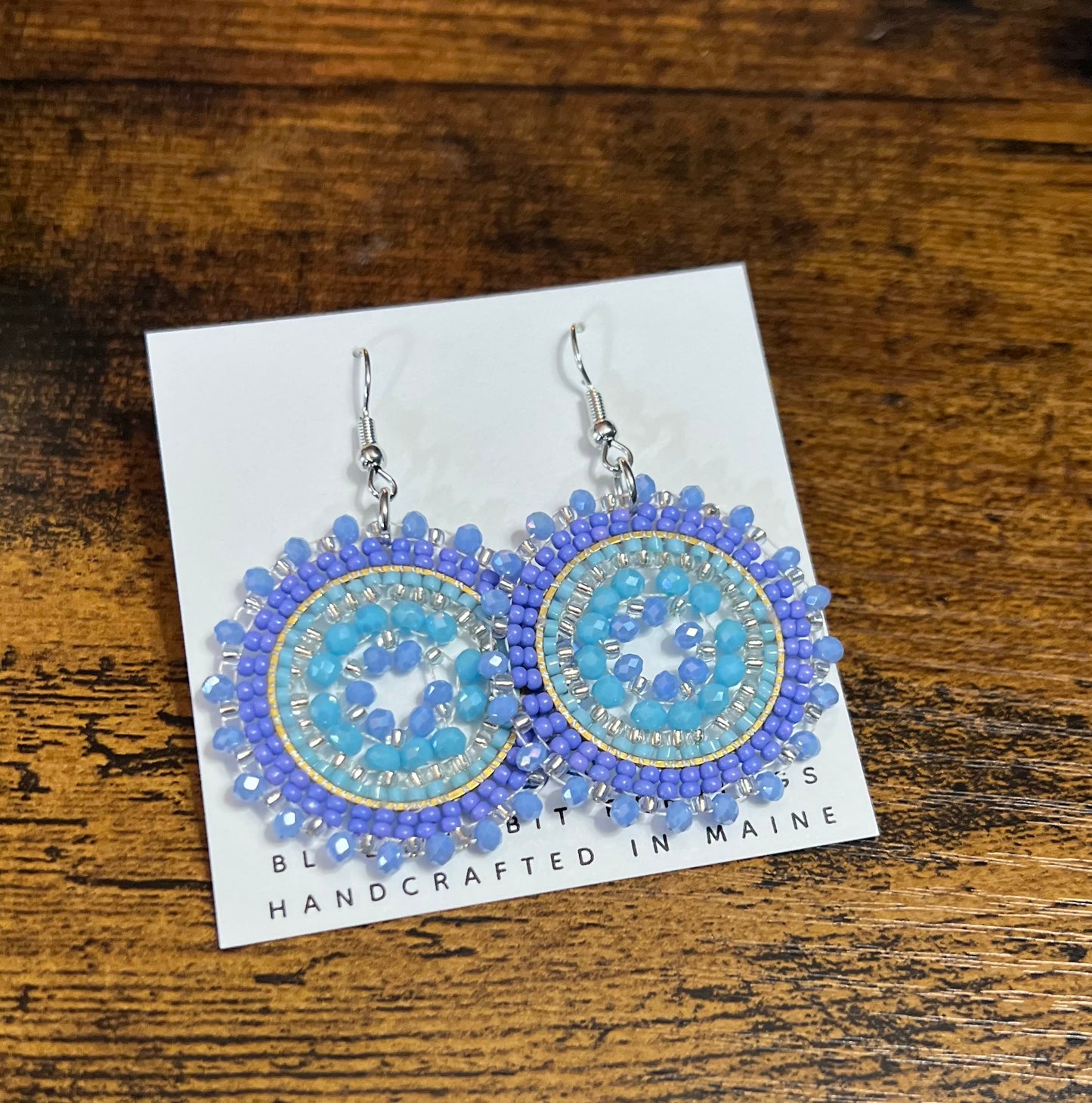 Hyacinth Beaded Earrings