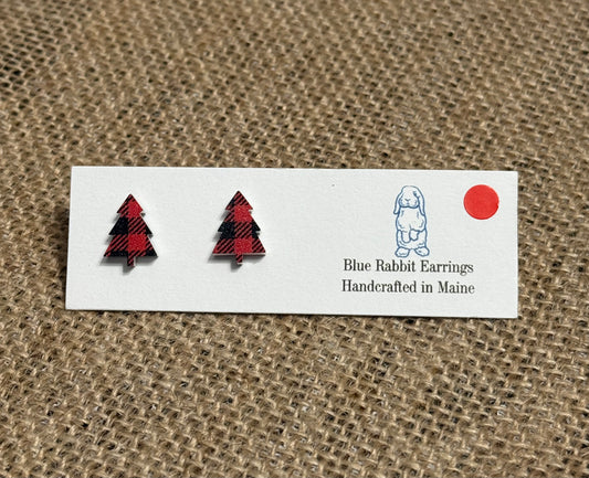 Acrylic Buffalo Paid Tree Studs