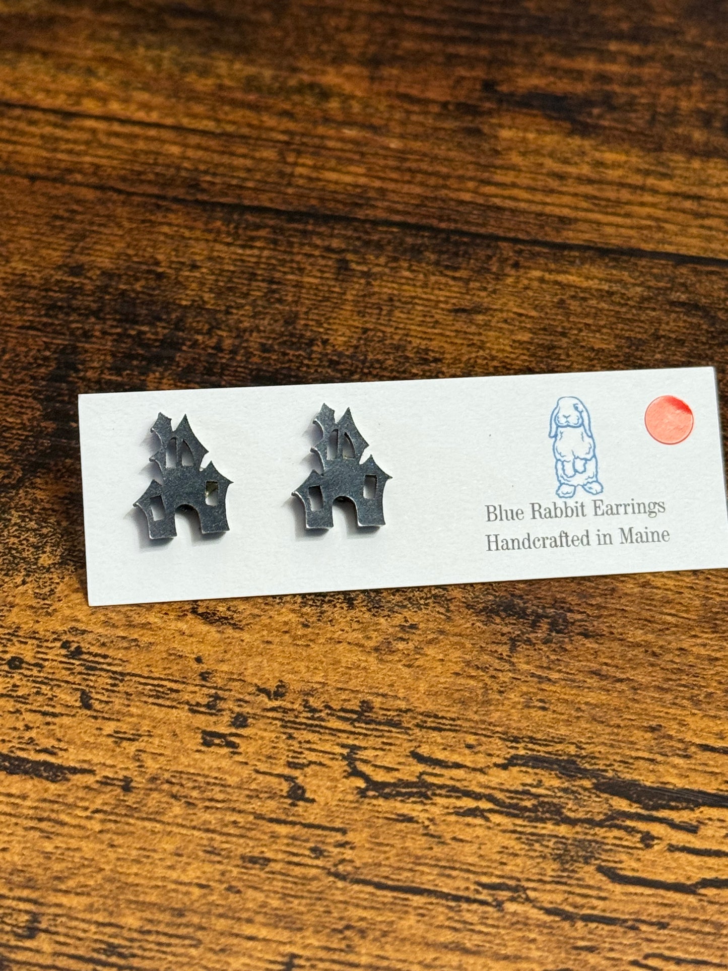Acrylic Haunted House Studs