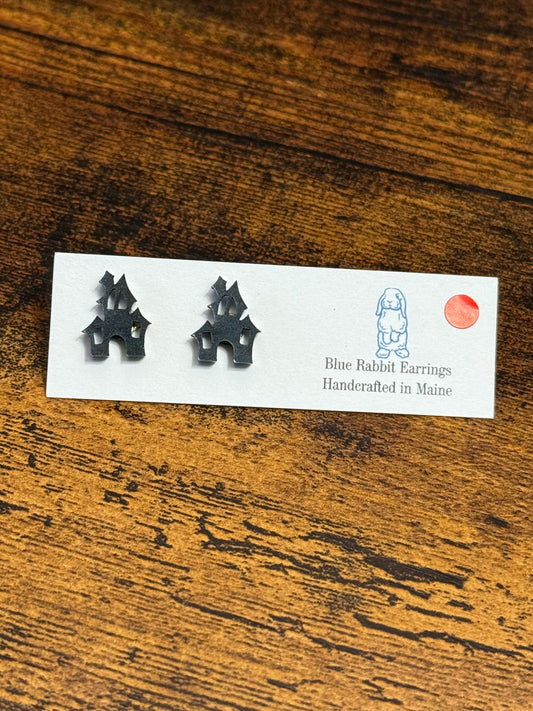 Acrylic Haunted House Studs