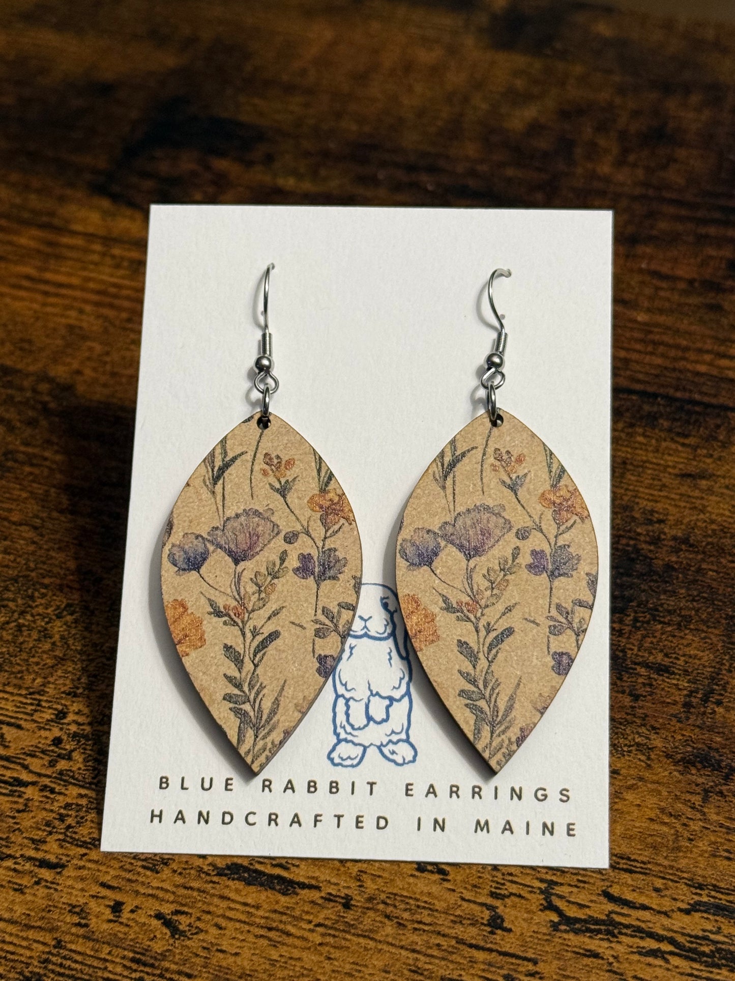 Wildflower Petal Earrings