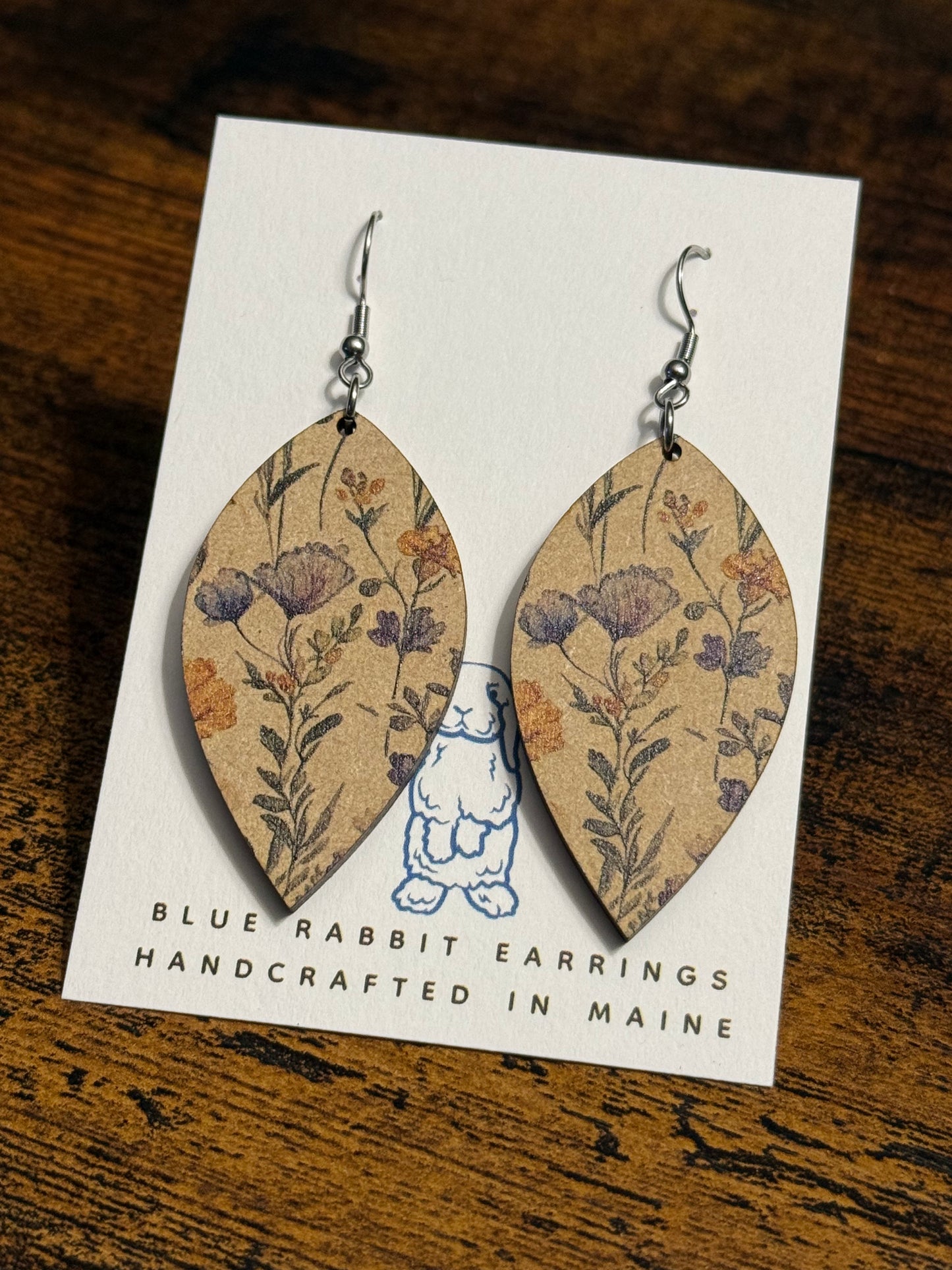 Wildflower Petal Earrings